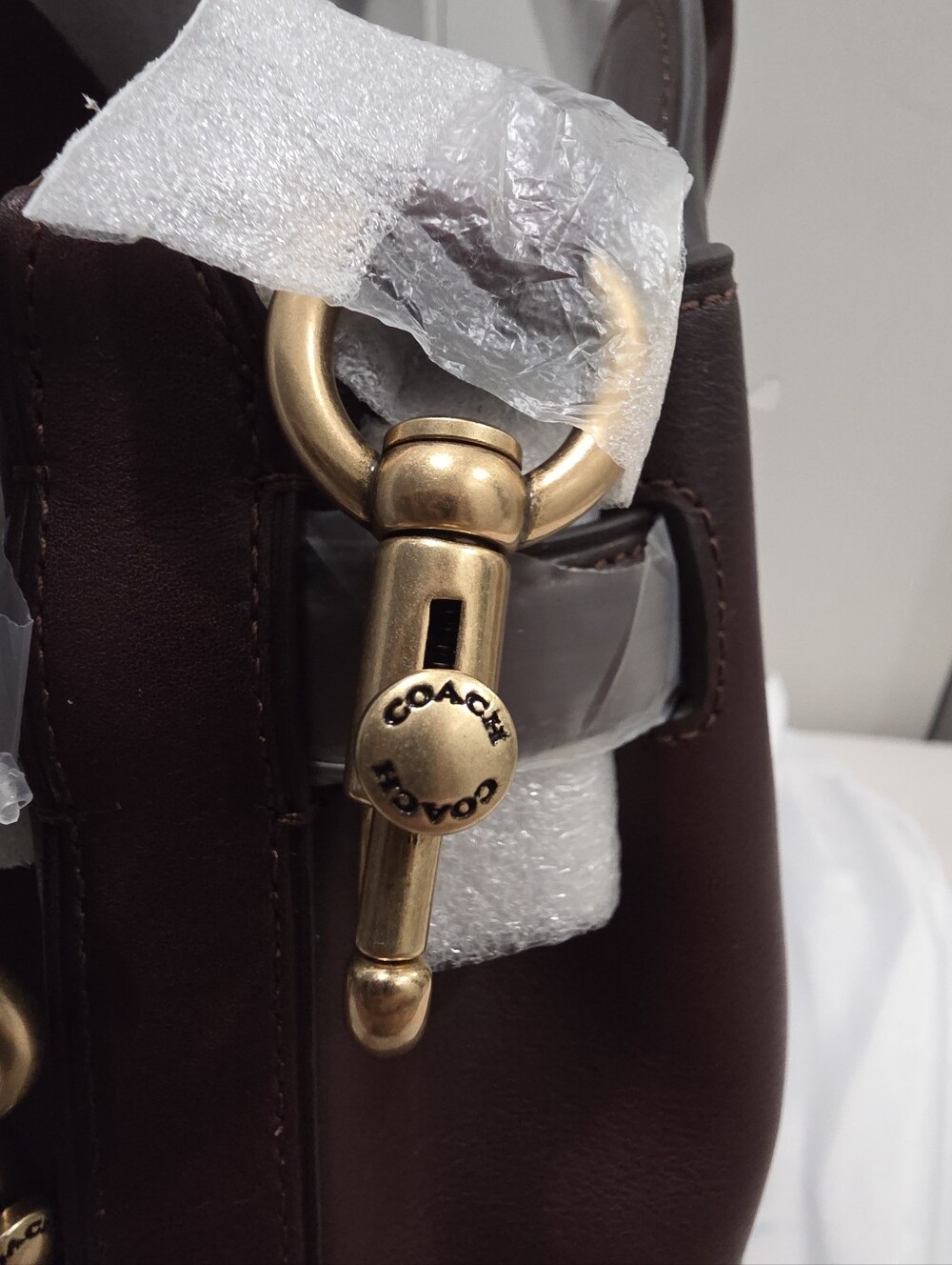 Coach NWT Empire 40 - Burnished Merlot/Brass - Below Retail/FREE Ship - Picture 8 of 14